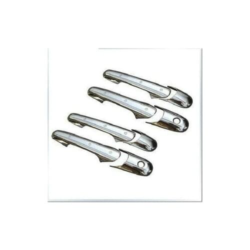 FUNDUOO For Suzuki Aerio / Liana 2001 2002 2003 2004 2005 2006 2007 2008 2009 New Chrome Car Door Handle Cover Trim Sticker