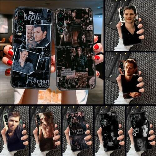 Klaus Mikaelson The Vampire Diaries Phone case For Huawei P Mate P10 P20 P30 P40 10 20 Smart Z Pro Lite 2019 black tpu bumper