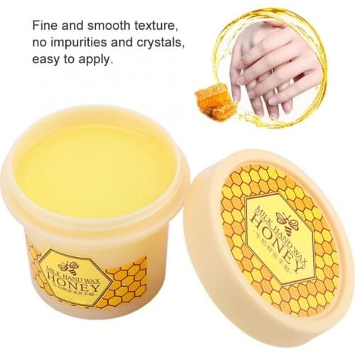 Collagen Milk Hand Mask Honey Hand Wax Moisturizing Whitening Skin Care Exfoliating Calluses Hand Film Smooth Hand Care Cream