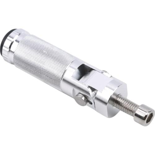 2pcs Black Sliver CNC Aluminum Universal Motorcycle Motor Bike Folding Footrests Footrests Footrests Pins Rear Pedals Set Parts