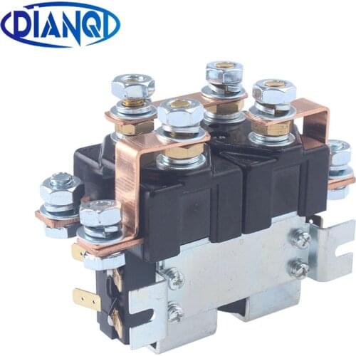 ZJWH100A-2T 2NO+2NC Voltage 12V 24V 36V 48V 60V 72V 100A DC Contactor for forklift handling drawing wehicle car PUMP MOTOR SW88