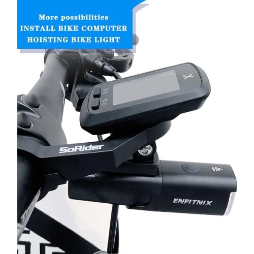 BiKe Computer Bracket Speedometer Odometer Handlebar Extension Front Mount For Garmin XOSS Bryton Igpsport Magene GPS Computer