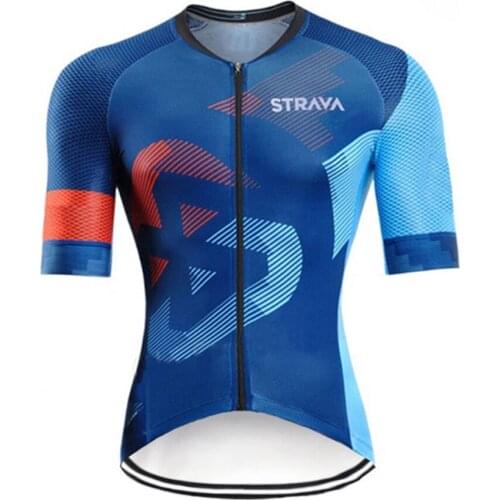 2020 strava camisa ciclismo team summer quick dry breathable bike jersey short sleeve maillot ciclismo hombre verano