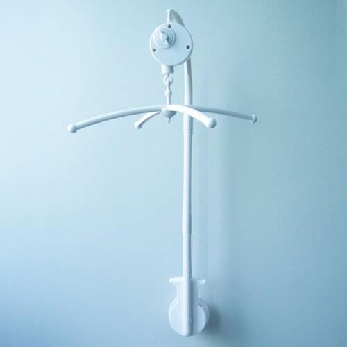 Baby Crib Mobile Bed Bell Hanging Cross Lullaby Bell Holder Newborn Wind-up Music Toy