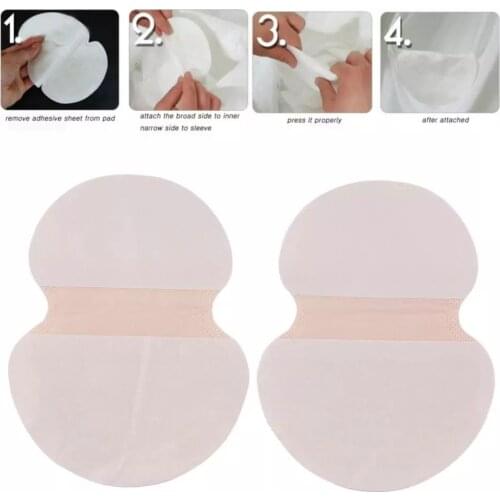 Disposable Sweat Pads Deodorants Underarm Stop Sweat Shield Guard Anti Sweat Pads Sticker Paste Armpit Absorb Sweat Shield Pads