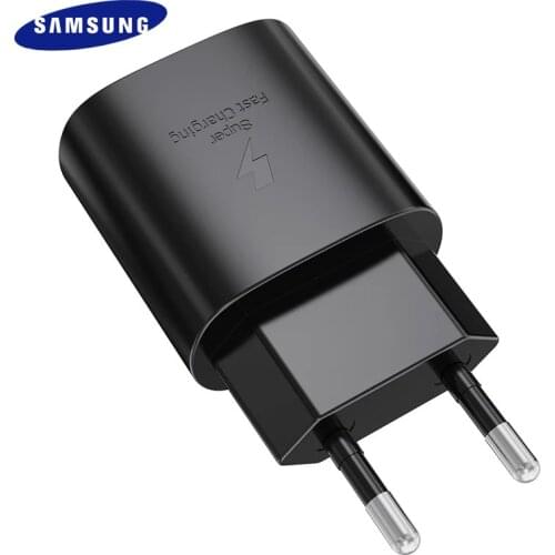 Original Samsung 25W Charger EU US UK AU Plug Power Wall PD Adapter For Galaxy S21 Ultra S21 S20 FE A70 A80 A90 A72 Z Flip 3 F52