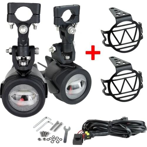 Motorcycle fog lights For BWM R1200GS ADV F800GS F700GS F650GS K1600 LED Auxiliary Fog Light Assemblie Driving Lamp 40W