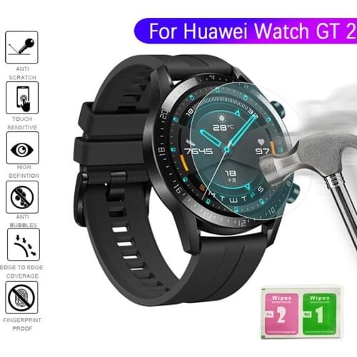 Watch Glass Screen Protector For Huawei Watch GT2 46mm 42mm Tempered Protective Film Smartwatch Anti-Fall Protector Pantalla