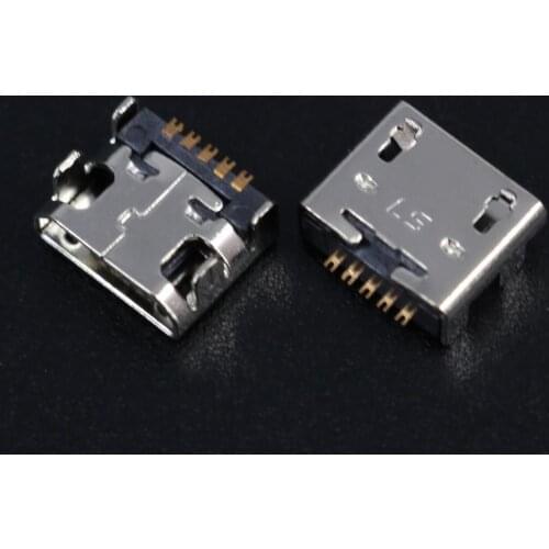 YuXi Micro USB Charging Port Jack 10PCS New Good Quality Female Connector for LG E400 L3 L5 L7 L9 P770 P880 F180 Nexus4