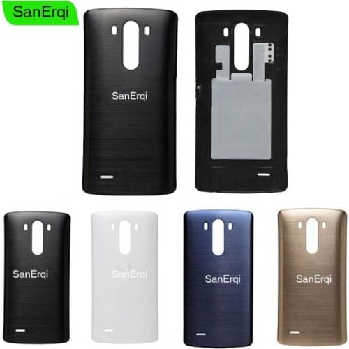SanErqi Battery Back Door Housing Cover With Replacement NFC For LG G3 D850/5 VS985 Rear Back Housing