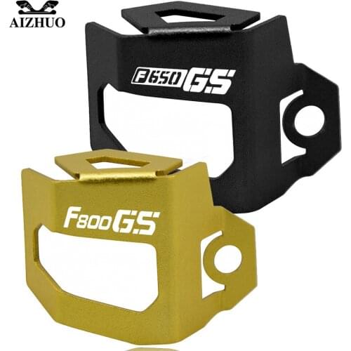 Motorcycle CNC Rear Brake Fluid Reservoir Guard Cover Protect For BMW F650GS F800GS F650 GS F 650GS 2008-2012 2009 2010 2011