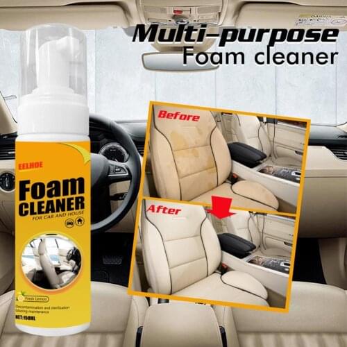 100ml Multi-purpose Foam Cleaner Anti-aging Cleaning Automoive Car Interior Home Cleaning Foam Cleaner Home Cleaning Foam Spray
