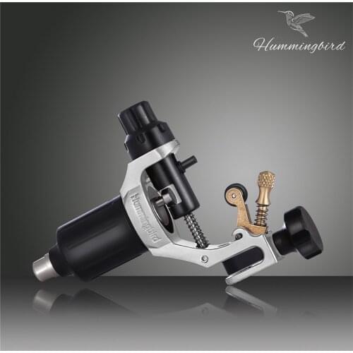 2017 Original Hummingbird Silver Gen 1 Rotary tattoo machine swiss motor liner shader for cord free shipping