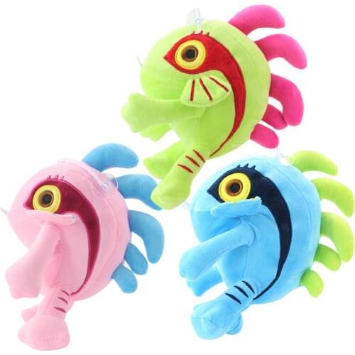 25cm 3Styles Murloc Plush Toys Animal fish Cute Soft Stuffed Doll Birthday gift for children