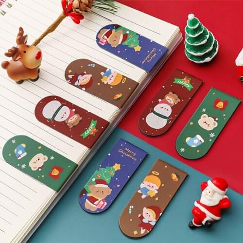 53CC Cute Magnetic Bookmark Magnet Page Markers Bookmark Great Birthday Gift Ideal for students Children Adult Writer Reading