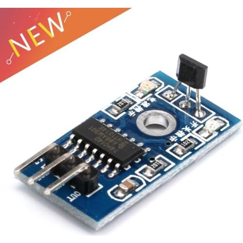 Hall Effect Sensors Room 3144E Switch Speed Counting Sensor Module Switches Magnetic Detector