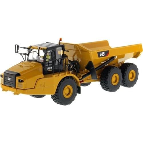 Collectible DM 1:50 Caterpillar CAT 745 Articulated Hauler/Dump Truck Engineering Machinery Diecast Toy Model 85528 Decoration