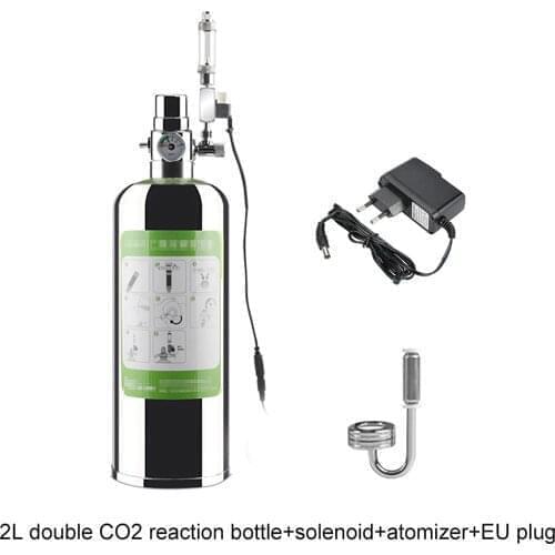 Aquarium Co2 Generator System Kit Co2 Cylinder Generator System With Solenoid Valve Bubble Diffuser Co2 Reactor Kit