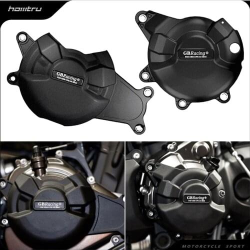 Motorcycle Secondary Engine Cover Set Case for GB Raing for Yamaha Adventure Tenere 700 2014-2019