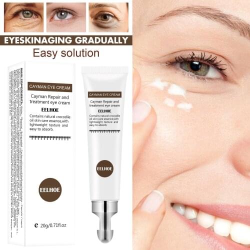Eye Cream Dark Circles Under Eye Treatment 0.71fl.oz Eye Cream Anti-wrinkle Under-Eye Bags Repair Eye Serum for Women