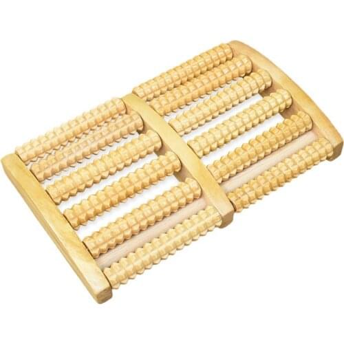 3 5 6 Raw Wooden Foot Massage Roller Relax Rest Relief Massager Spa Massager Anti Cellulite Pain Relief Foot Health Care Tools