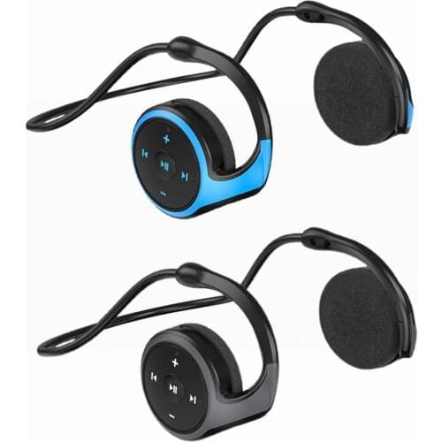 3 in 1 Bluetooth 5.0 Earphones Neck-Mounted Headset MP3 Player FM Radio TF Card Support