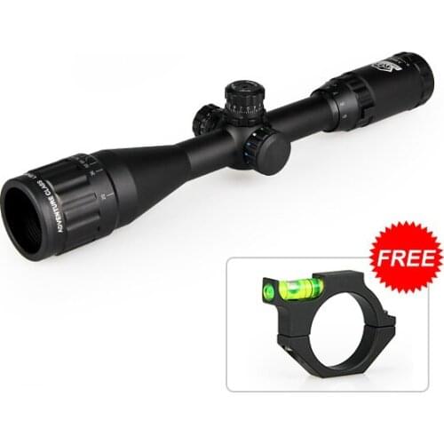 3-9x40 riflescope sights red / green / blue scopes Mil-Dot optical sight for airsoft hunting GZ10151