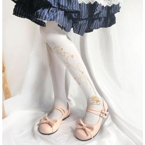 Bowknot Princess Kawaii Girl Women Shoes Cos JK Uniform 3 Colors PU Lolita Shoes Cute Round Head Student Lovely Loli Shoes