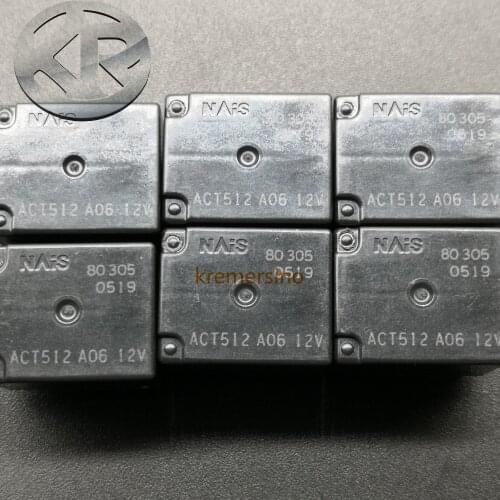 10Pins NAiS Relay ACT512 12V 20A for Audi J518 ELV/ESL Easy Broken Relay