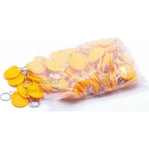 100PCS 216 Chip NFC tags NFC keychain cards Electronic tags 888 byte ISO14443A