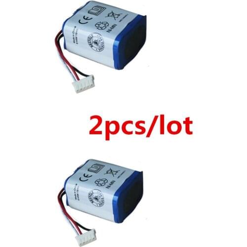 2 pcs/lot 7.2Volt 2.5Ah 2500mAh Ni-MH 7.2V Rechargeable Battery for iRobot Roomba Braava 380 380T High Quality