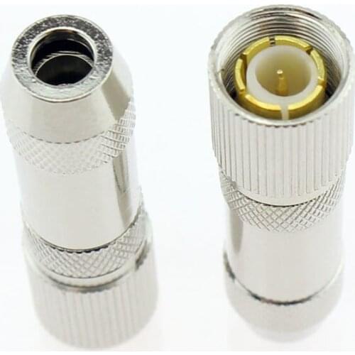 20pcs 2 Trillion 2M Head Connector L9-2-2 Adapter SYV75-2-2 RF Cable Video Cable Connector