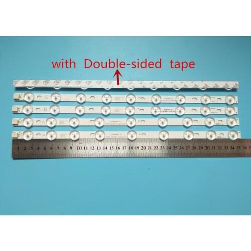 355mm LED Backlight strip ABC type For LG 39'' TV 39FLHY168D VES390UNDC-01 VES400UNDS-02 39PF3025D 39FHD-CNOV LC-39LD145K