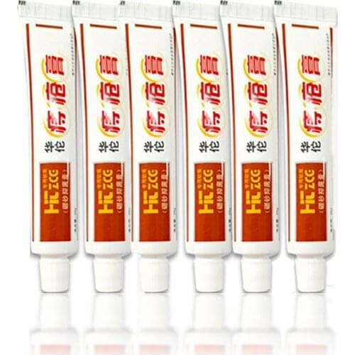 6Pcs 25g Hua Tuo Hemorrhoids Ointment Plant Herbal Materials Powerful Hemorrhoids Cream Internal Hemorrhoids Piles External Anal