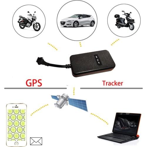 Car gps gprs tracker GT003 engine cut down relay scooter motocycle locator vehicle tracking device free shipping