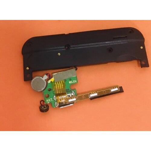 Used Original USB Plug Charge Board+Loud speaker For HOMTOM HT37 MTK6580 Quad Core free shipping