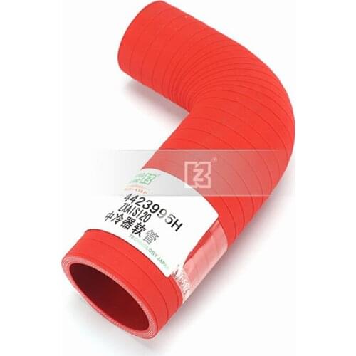 For excavator Hitachi ZX120 intercooler hose 4423995H intercooler rubber air inlet pipe