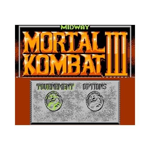 Mortal Kombat 3 60 Pin Game Card Customized For 8 Bit 60pins Game Player