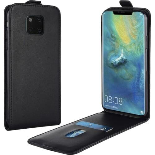 Flip Leather Case for Huawei Mate 20 Pro LYA-L09 LYA-L29 LYA-AL00 6.39" Vertical Cover for Mate 20Pro Case Phone Bag