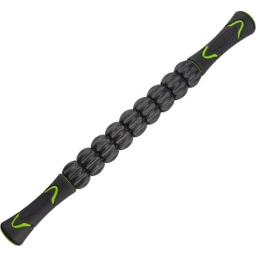 Yoga Massage Roller Stick Leg Back Relaxion Foam Roller Muscle Therapy Relieve Physio Yoga Block Fitness Equipment TPR ABS