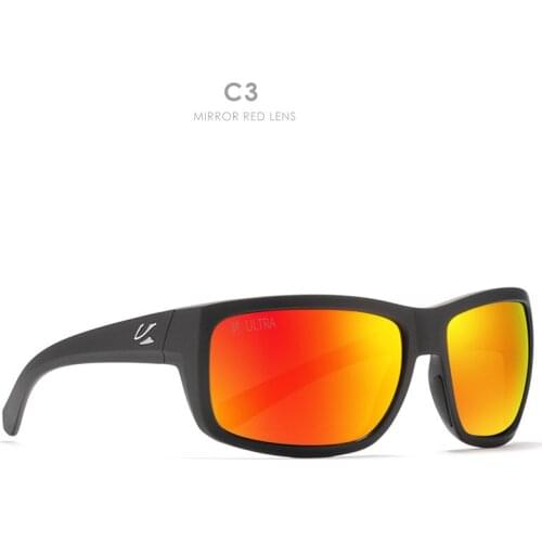 Kaenon Polarized Vintage Sunglasses outdoor TR90 Frame Cycling Sun glasses Driving Glasses UV Protection Goggles Mirror Red Lens