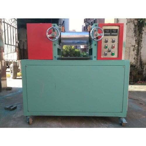 Supply 6 inch electric heating mill plastic test two-roll mill color master mill