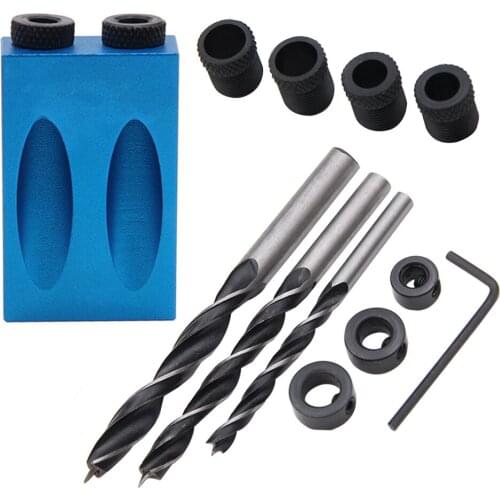 1 set Woodworking inclined hole positioner Can Easily Convert 15 Groups Of Inclined Hole Woodworking Inclined Hole Positioners