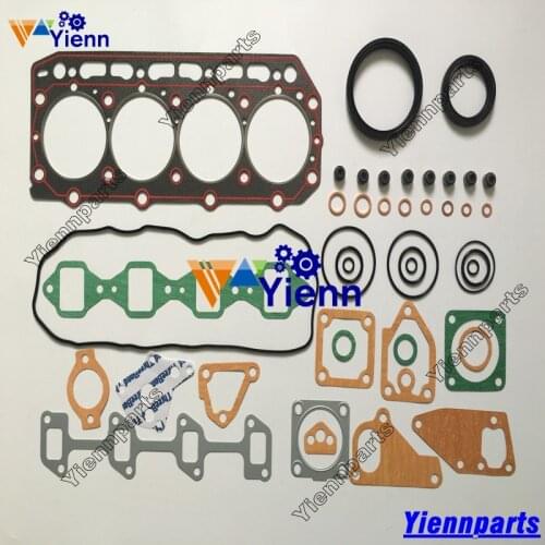4TN82 4TNA82 Full Gasket Set 729488-92600 Head Gasket For Yanmar John Deere 575 675B Skid Steer Loader 4TN82E Engine Parts