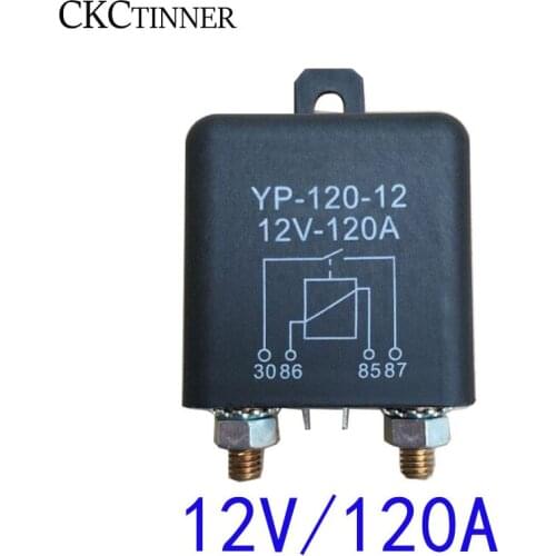 1PCS Car Truck Motor Automotive high current relay 12V/24V 200A 120A Continuous type Automotive relay car relays