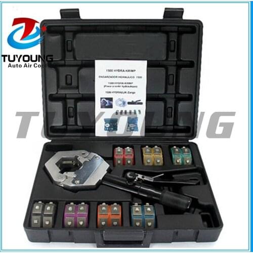 PN# 71500 CAR a/c system Handheld Hose crimping tools, A/C Hydraulic Hose Crimper kit ,China supply