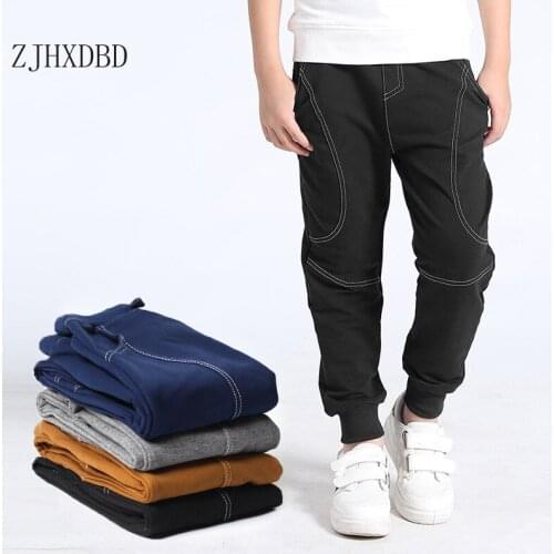 5-16Y Toddler Boys Pants Cotton Boys Trousers Kids Pants Baby Boy Clothes Formal Boys Pants Children Clothing Spring Leggings