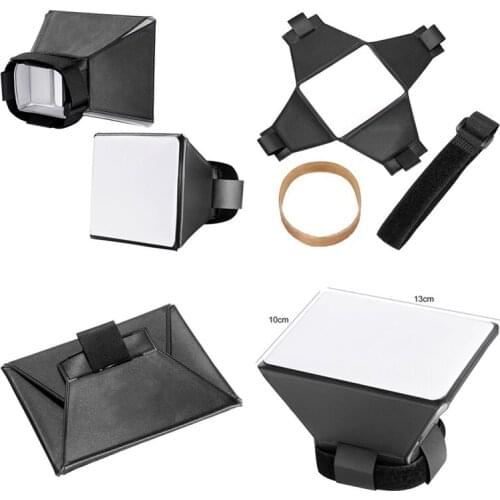 1pcs Universal Photo Difusor Flash Light Diffuser Softbox for Canon Nikon Sony Sigma Pentax Vivitar Camera