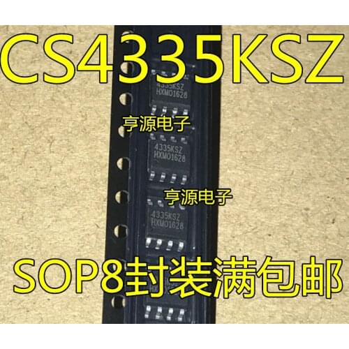 10PCS CS4335 CS4335KSZ 4335KSZ CS4335K SOP-8 8