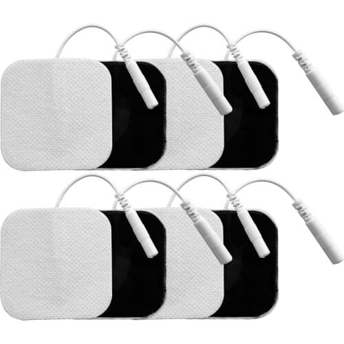 20/30/50PCS EMS Electrode Pads Nerve Muscle Stimulator Silicone Gel Tens Electrodes Digital Acupuncture Physiotherapy TENS Pads